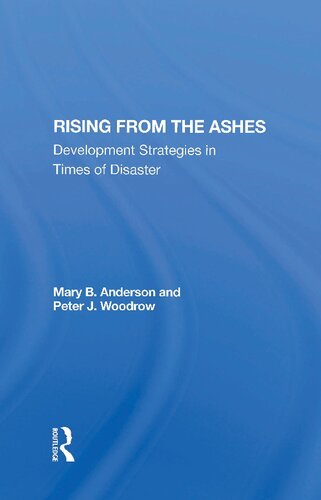 Rising from the Ashes: Development Strategies in Times of Disaster