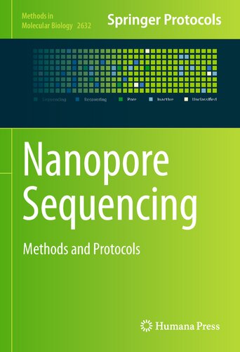 Nanopore Sequencing: Methods and Protocols