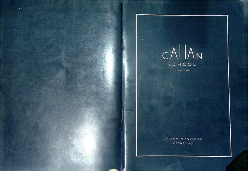 Callan School Brochure