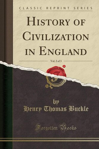 History of Civilization in England, Vol. 2 of 3