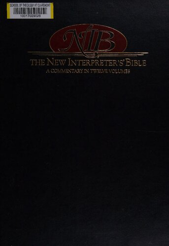 The New Interpreters Bible