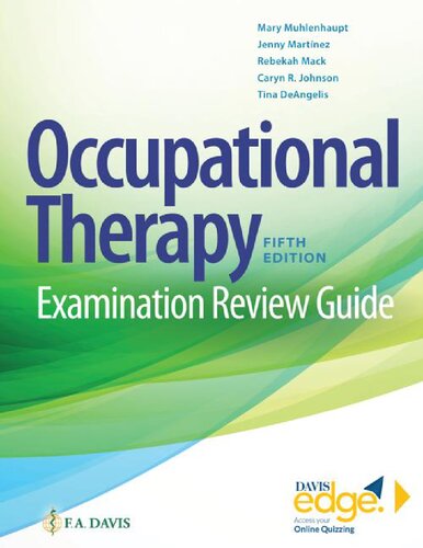 Occupational Therapy Examination Review Guide with Davis Edge