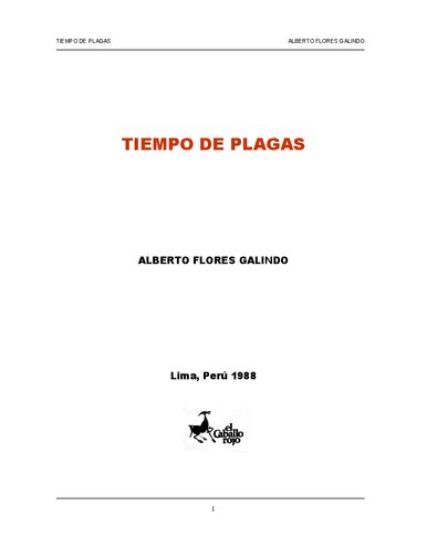 Tiempo de plagas