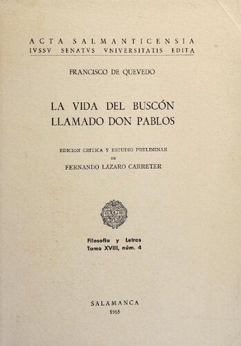 La Vida del Buscón