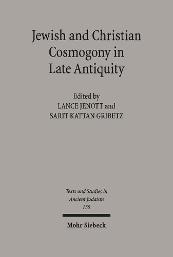 Jewish and Christian Cosmogony in Late Antiquity