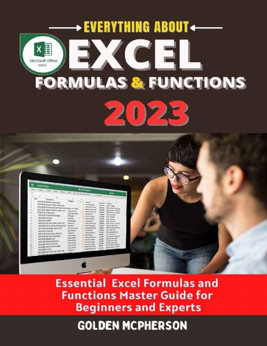 EXCEL  FORMULAS & FUNCTIONS 2023