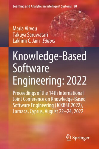 Knowledge-Based Software Engineering: 2022: Proceedings of the 14th International Joint Conference on Knowledge-Based Software Engineering