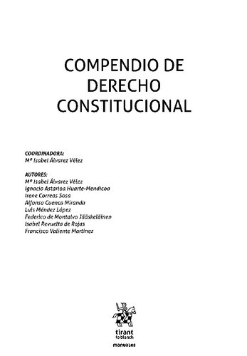 Compendio de Derecho Constitucional