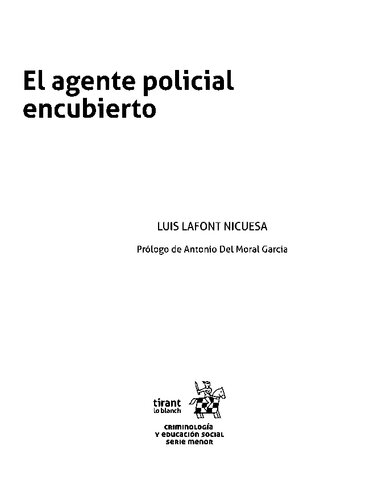 El agente policial encubierto