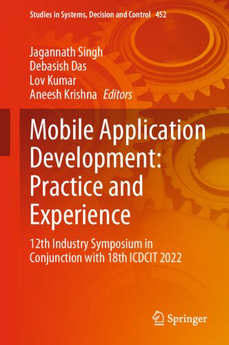 Mobile Application Development: Practice and Experience. 12th Industry Symposium in Conjunction with 18th ICDCIT 2022