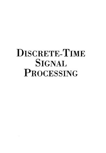 Discrete-Time Signal Processing