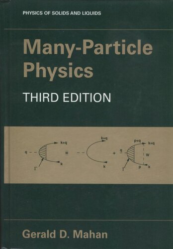 Many-Particle Physics