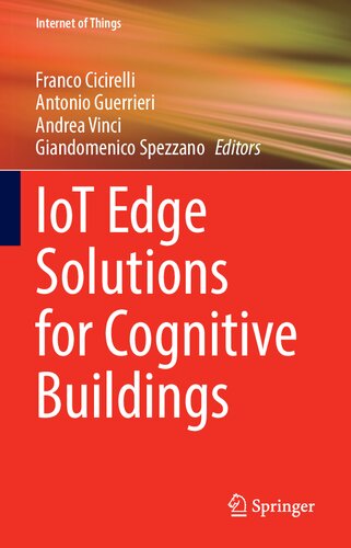 IoT Edge Solutions for Cognitive Buildings