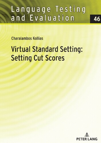 Virtual Standard Setting: Setting Cut Scores