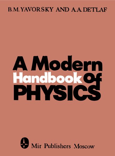 Modern Handbook of Physics