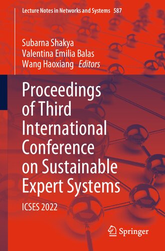 Proceedings of Third International Conference on Sustainable Expert Systems: ICSES 2022