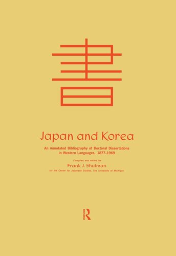 Japan and Korea: an Annotated Cb: Japan and Korea