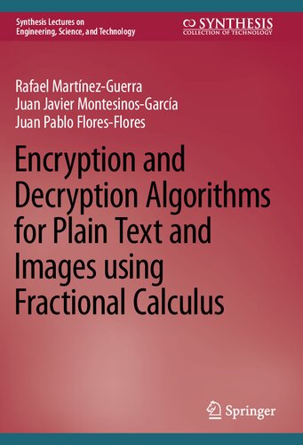 Encryption and Decryption Algorithms for Plain Text and Images using Fractional Calculus