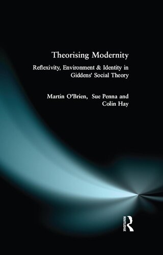 Theorising Modernity: Reflexivity, Environment & Identity in Giddens' Social Theory