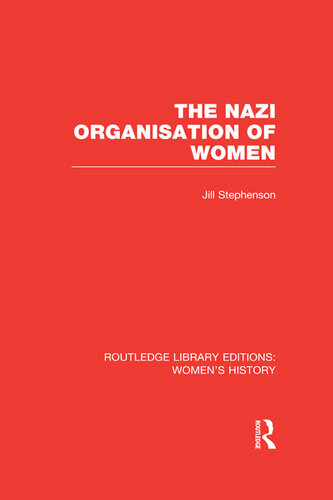 The Nazi Organisation of Women