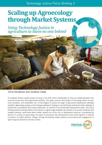 Scaling Up Agroecology: Using Technology Justice in Agriculture to Leave No One Behind