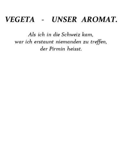 Vegeta unser Aromat