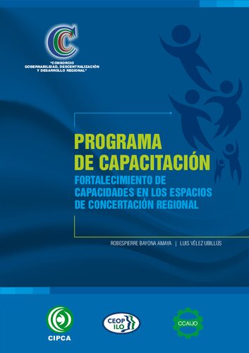 Programa de capacitación: Fortalecimiento de capacidades en los espacios de concertación regional