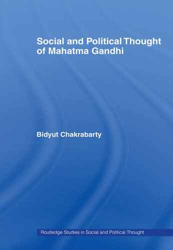 Social and Political Thought of Mahatma Gandhi