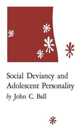 Social Deviancy and Adolescent Personality