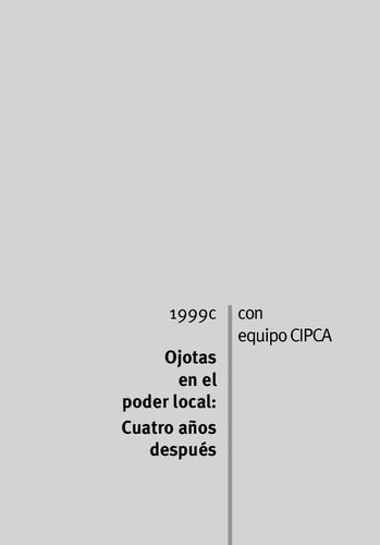 Ojotas en el poder local: Cuatro años después (Bolivia)