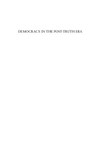 Democracy in the Post-Truth Era: Restoring Faith in Expertise