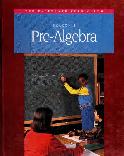 Pre-algebra