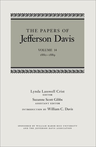 The Papers of Jefferson Davis