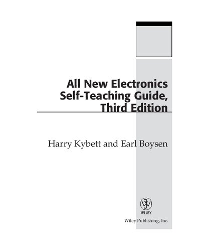 All New Electronics Self-Teaching Guide