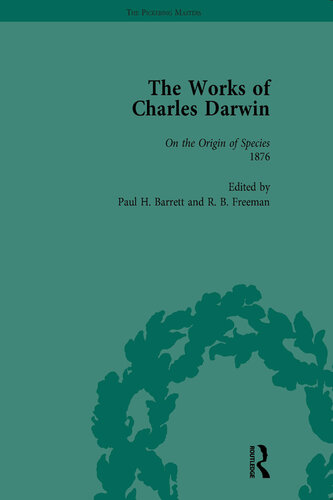 The Works of Charles Darwin: Vol 16: On the Origin of Species