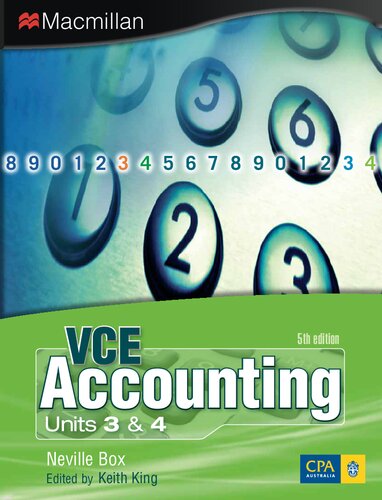 VCE Accounting Units 3 & 4