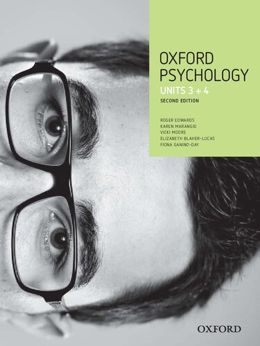 Oxford VCE psychology: Units 3 & 4