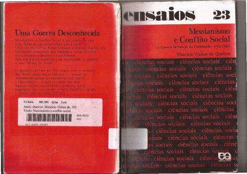 Messianismo e conflito social: a Guerra Sertaneja do Contestado, 1912-1916