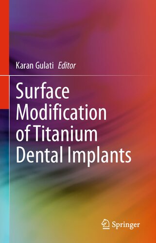 Surface Modification of Titanium Dental Implants