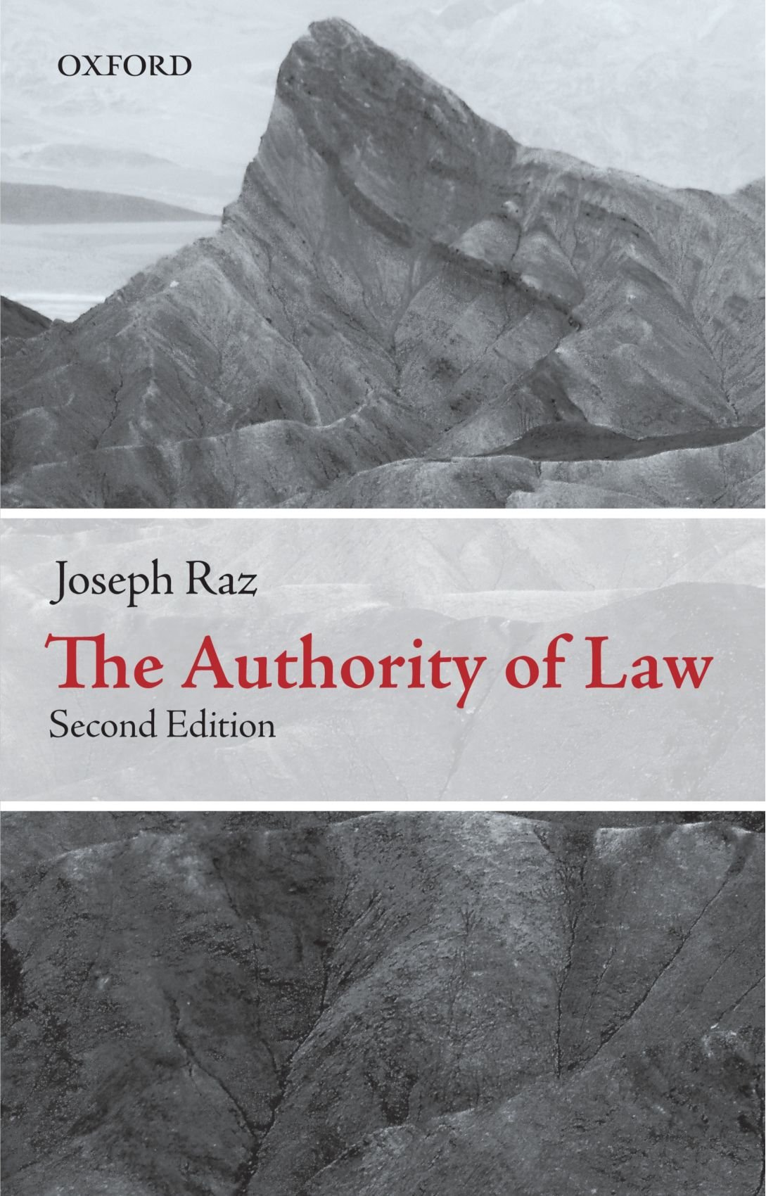 The Authority of Law: Essays on Law and Morality