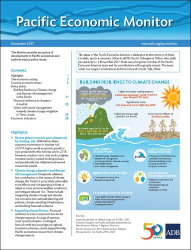 Pacific Economic Monitor December 2017