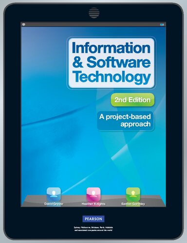 Information & Software Technology: A project-based approach