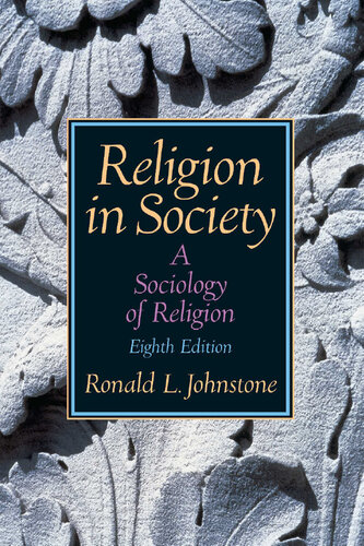 Religion in Society: A Sociology of Religion