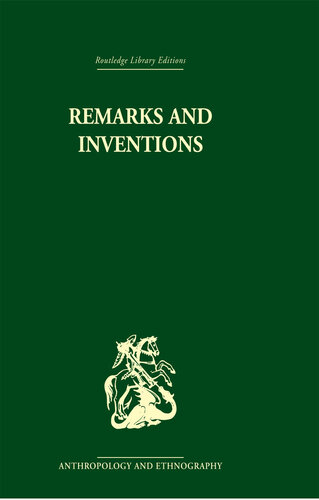 Remarks and Inventions