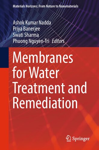 Membranes for Water Treatment and Remediation