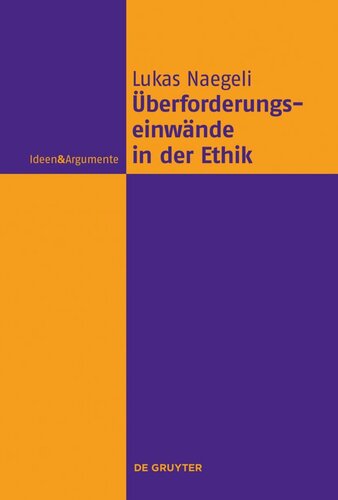 Überforderungseinwände in der Ethik