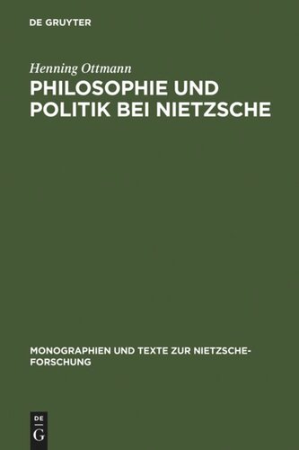 Philosophie und Politik bei Nietzsche