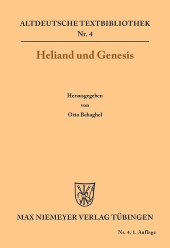 Heliand und Genesis