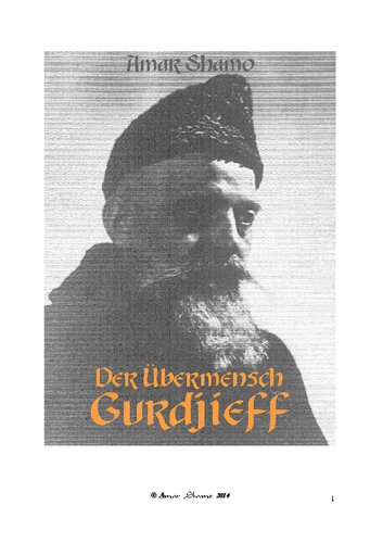 Der Übermensch G.I. Gurdjieff