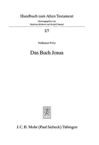 Das Buch Josua